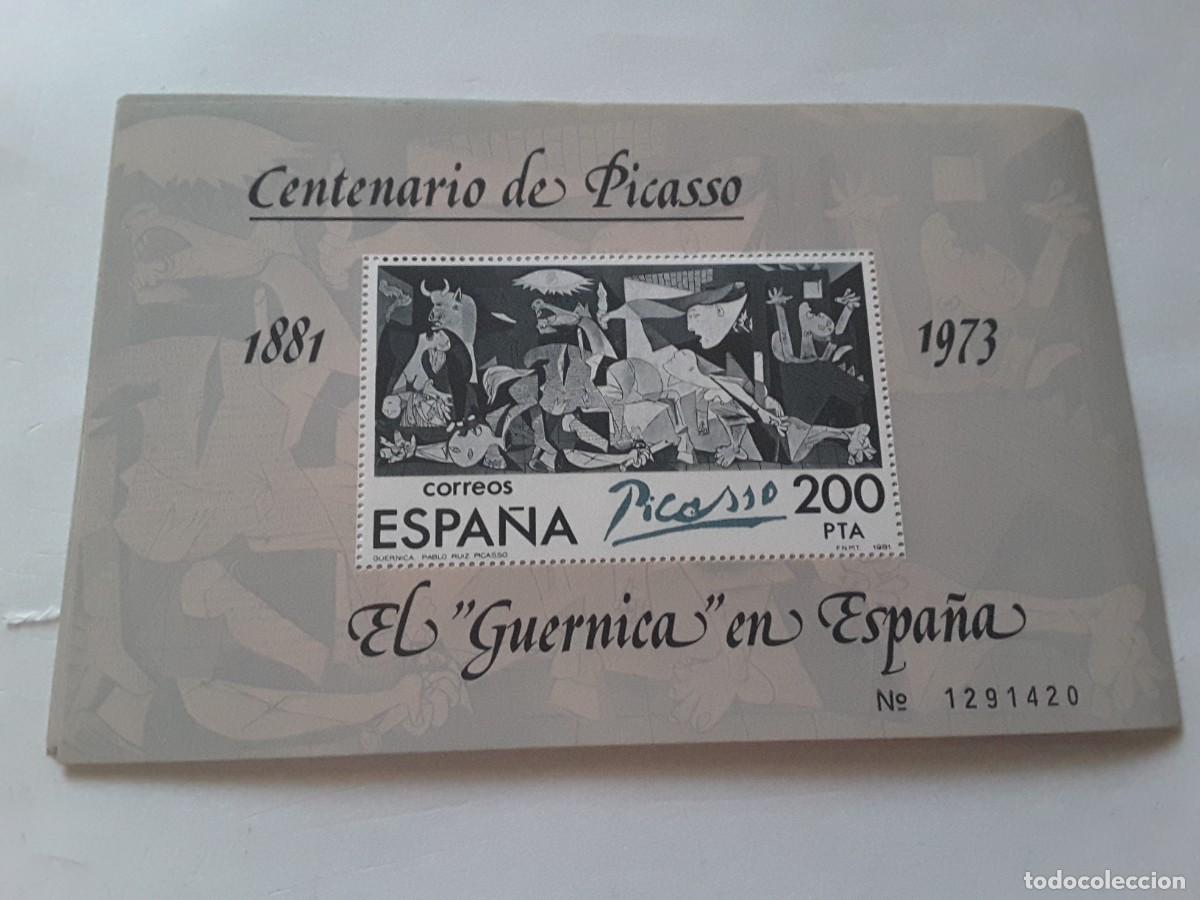 Sellos: Hoja bloque Picasso - Foto 1