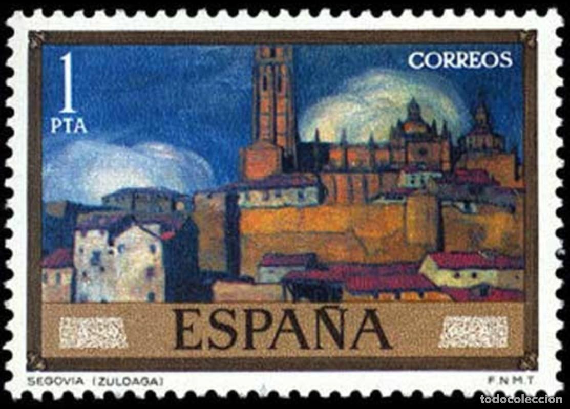 Sellos: ESPA&Ntilde;A 1971 - PINTOR IGNACIO DE ZULOAGA- EDIFIL N&ordm; 2020** - Foto 1