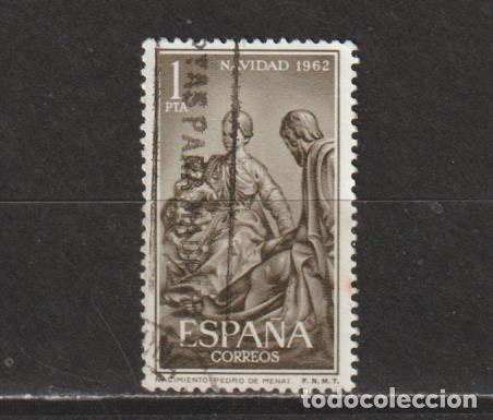 Sellos: ESPA&Ntilde;A. N&ordm; 1478. A&Ntilde;O 1962. NAVIDAD. USADO. - Foto 1