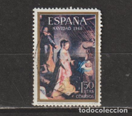Sellos: ESPA&Ntilde;A. N&ordm; 1897. A&Ntilde;O 1968. NAVIDAD. USADO. - Foto 1
