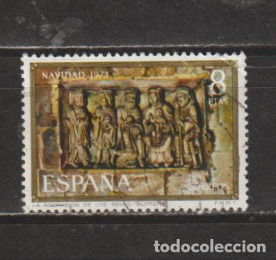 Sellos: ESPA&Ntilde;A. N&ordm; 2163. A&Ntilde;O 1973. NAVIDAD. USADO. - Foto 1