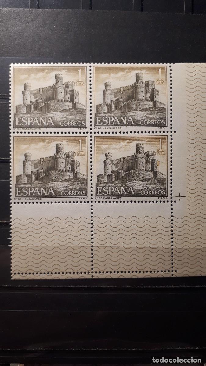 Sellos: ESPA&Ntilde;A A&ntilde;o 1966* * EDIFIL. - 1744 BLOQUE DE 4. - Foto 1
