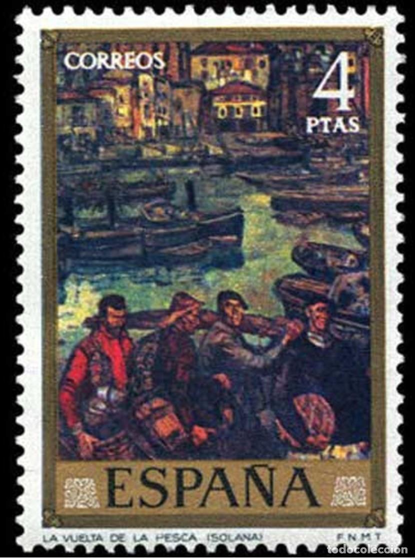Sellos: ESPA&Ntilde;A 1972 - PINTOR SOLANA - EDIFIL 2080** - Foto 1