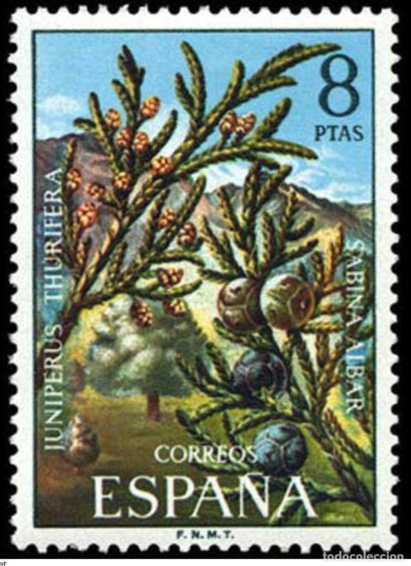 Sellos: ESPA&Ntilde;A 1972 - FLORA Y FRUTOS - EDIFIL 2089** - Foto 1