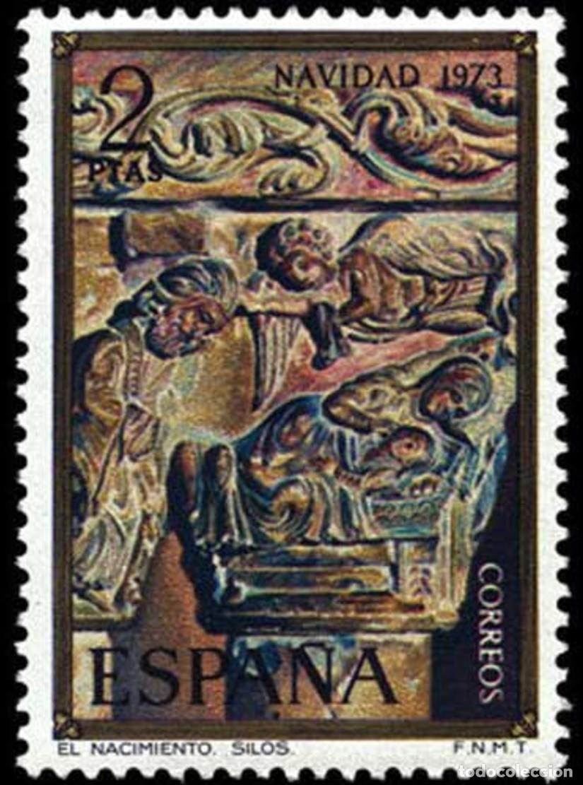 Sellos: ESPA&Ntilde;A 1973 - NAVIDAD - EDIFIL 2162** - Foto 1