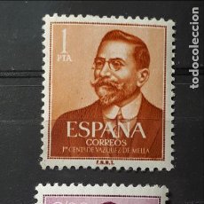 Sellos: ESPAÑA. AÑO 1961. **. EDIFIL 1351/2.
