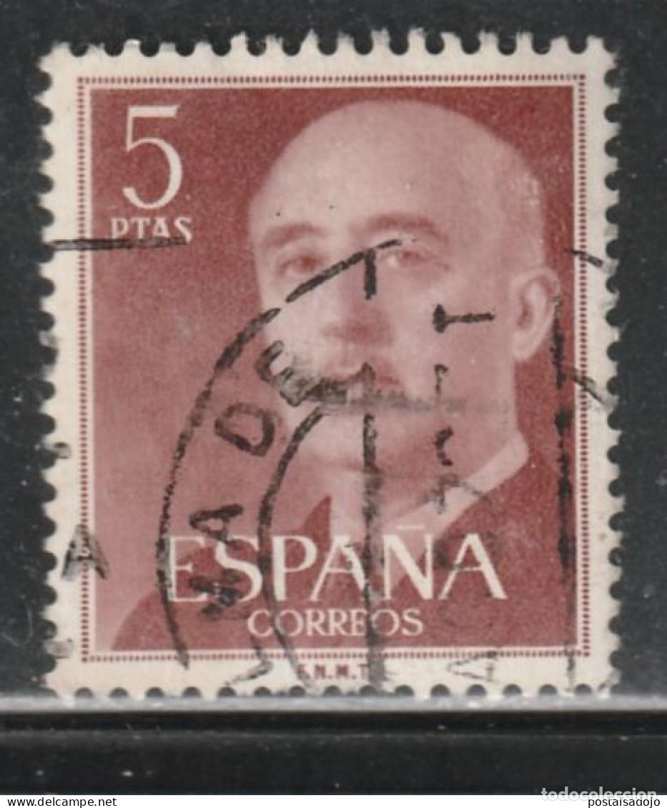 Sellos: ESPA&Ntilde;A // EDIFIL 1291 // 1960 ... USADO - Foto 1