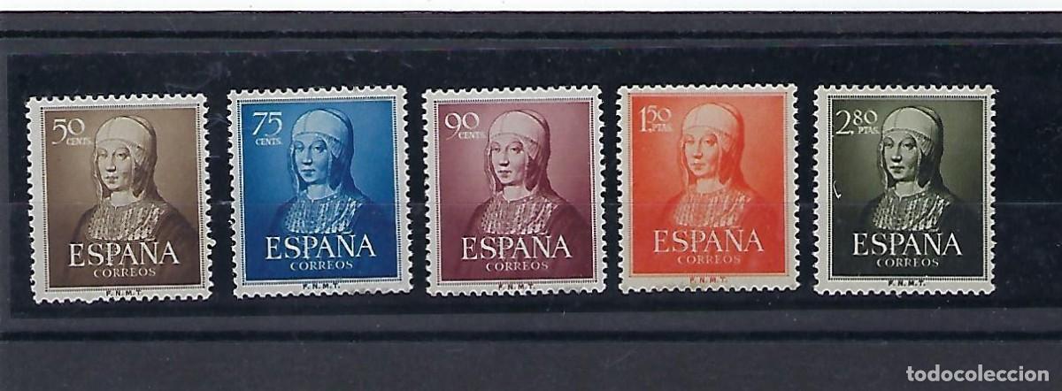 Sellos: ESPA&Ntilde;A. A&ntilde;o 1951. Isabel la Cat&oacute;lica. - Foto 1