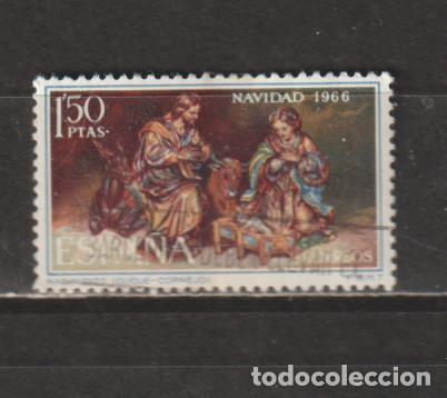 Sellos: ESPA&Ntilde;A. N&ordm; 1764. A&Ntilde;O 1966. NAVIDAD. USADO. - Foto 1