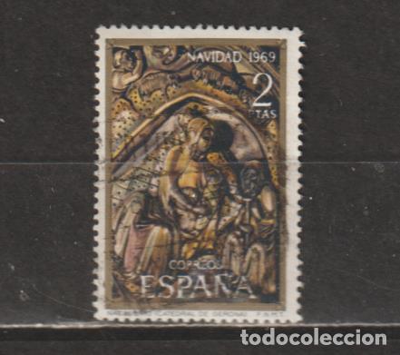 Sellos: ESPA&Ntilde;A. N&ordm; 1945. A&Ntilde;O 1969. NAVIDAD. USADO. - Foto 1