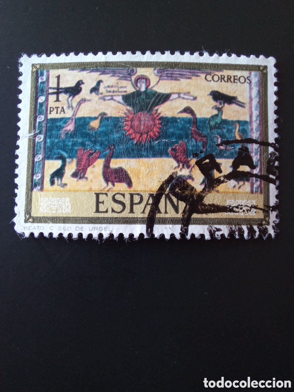 Stamps: SELLO 1 PESETA. EDIFIL 2284, C&Oacute;DICES-SEO DE URGEL (1975)