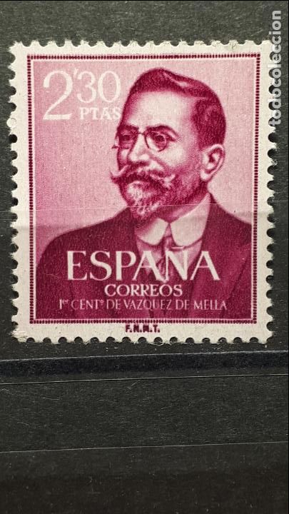 Sellos: ESPA&Ntilde;A . A&ntilde;o 1961 **. EDIFIL 1352 - Foto 1
