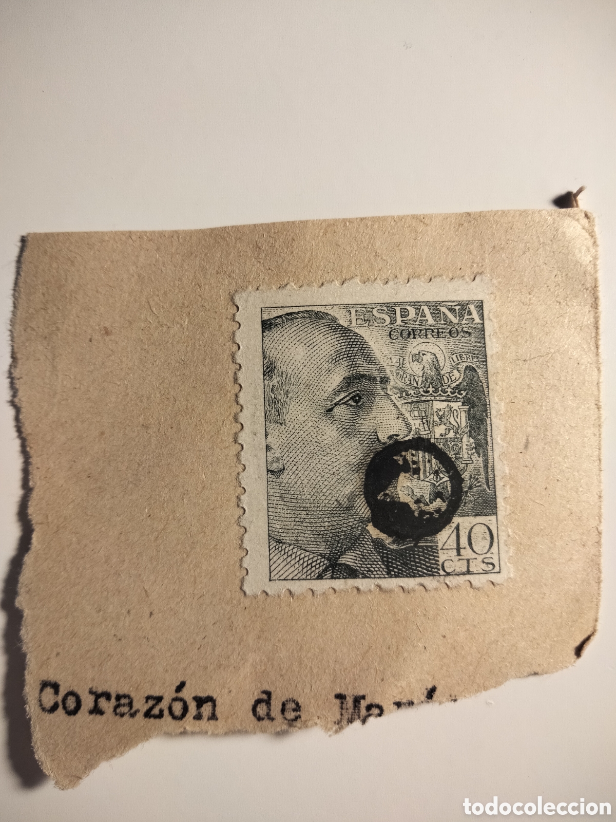 Stamps: 1,1,13. Matasello circular.