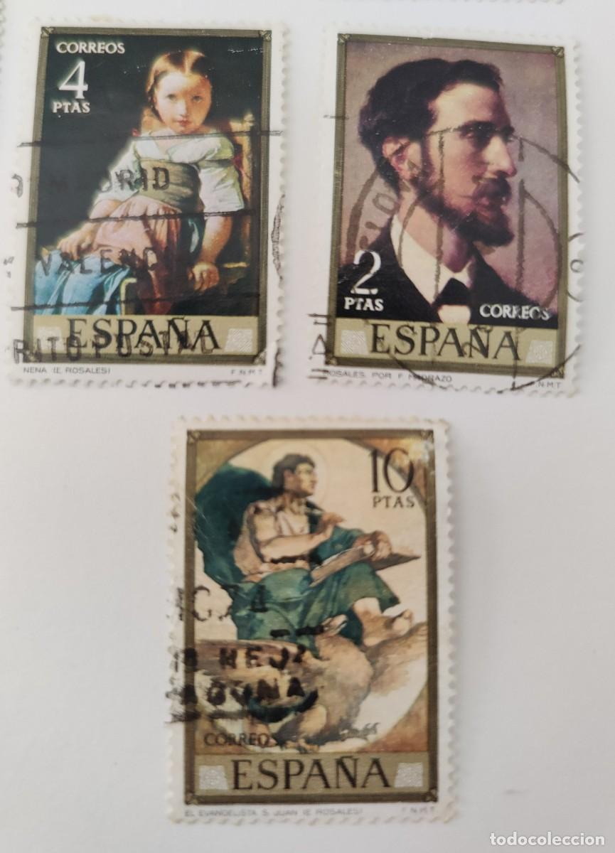 Sellos: Sellos Espa&ntilde;a Homenaje Al Pintor E. Rosales - Foto 5