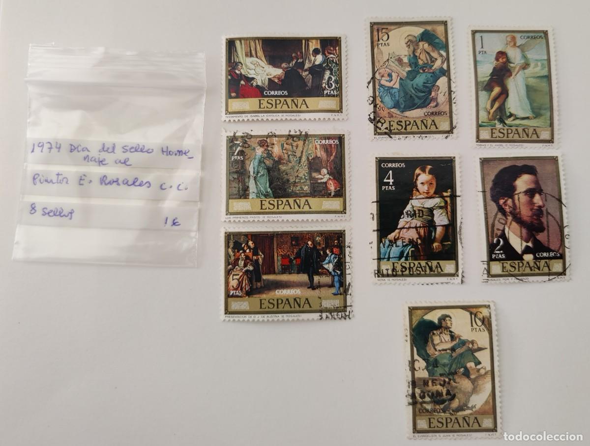 Sellos: Sellos Espa&ntilde;a Homenaje Al Pintor E. Rosales - Foto 7