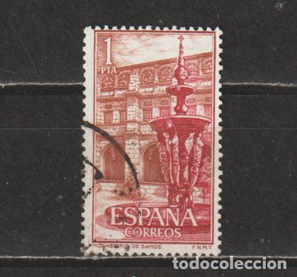 Sellos: ESPA&Ntilde;A. N&ordm; 1323. A&Ntilde;O 1960. MONASTERIO DE SAMOS. USADO. - Foto 1