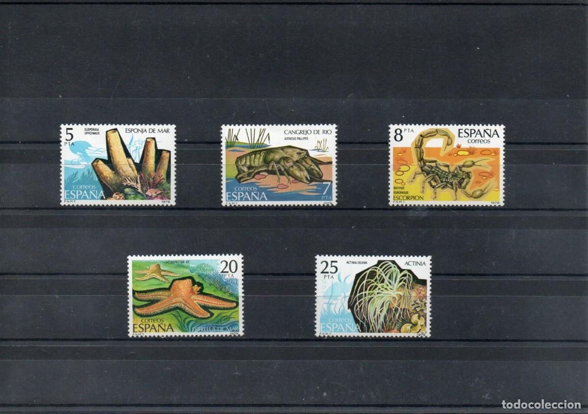 Sellos: ESPA&Ntilde;A. A&Ntilde;O 1979. FAUNA. - Foto 1
