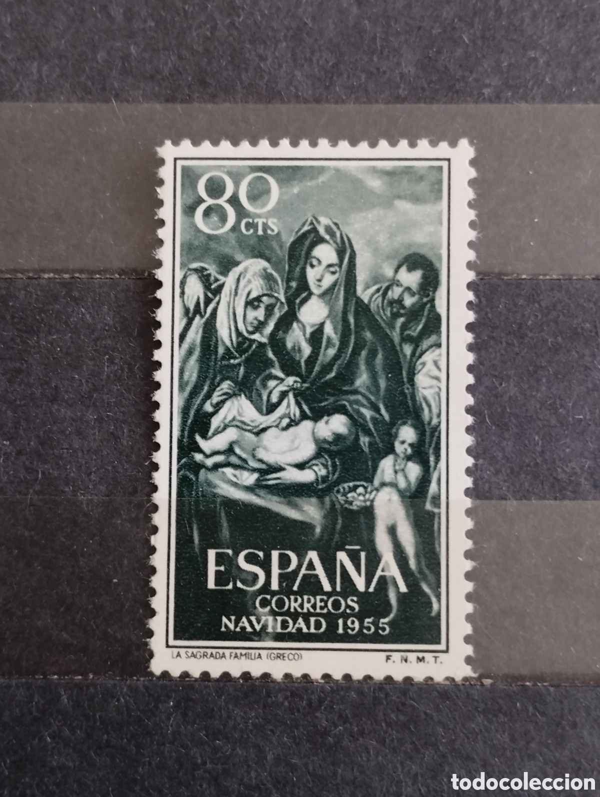 Sellos: Espa&ntilde;a. 1955. Estado Espa&ntilde;ol. Edifil 1184. Nuevo ** - Foto 1