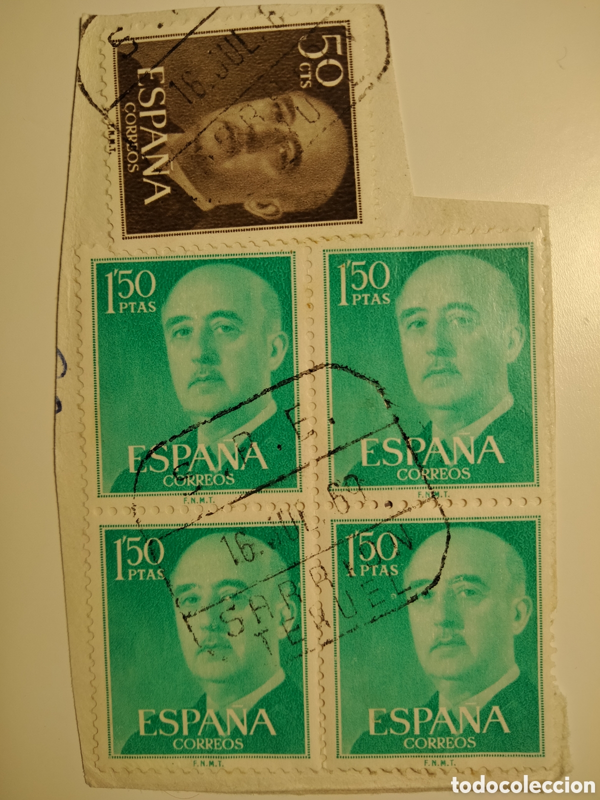 Sellos: 1,9,2. Servicio Postal Especial (SPE) de Sarrion, Teruel. - Foto 1