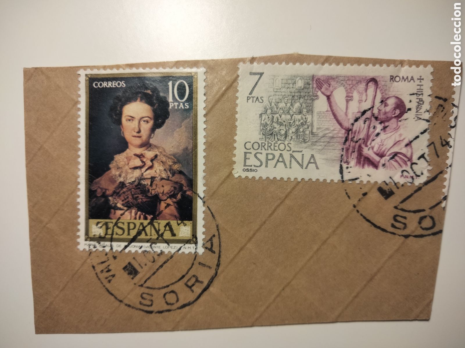 Timbres: 2,3. Valores declarados de Soria