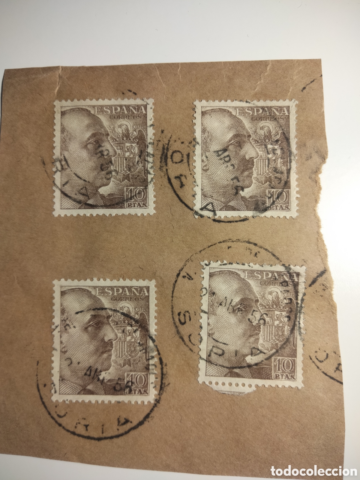 Timbres: 2,6. Valores Declarados de Soria.
