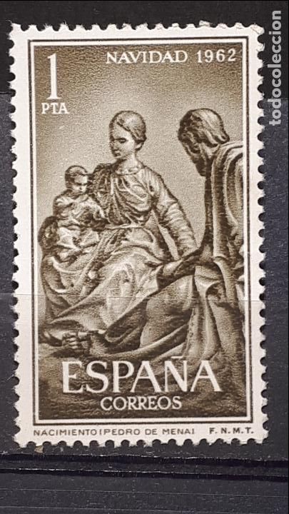 Sellos: ESPA&Ntilde;A. A&Ntilde;O 1962 **. EDIFIL 1478 - Foto 1