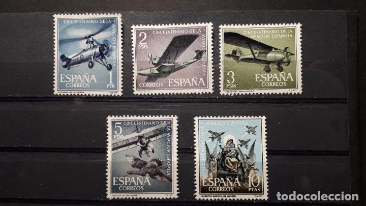 Sellos: ESPA&Ntilde;A **. A&ntilde;o 1961. Edifil 1401/5 - Foto 1