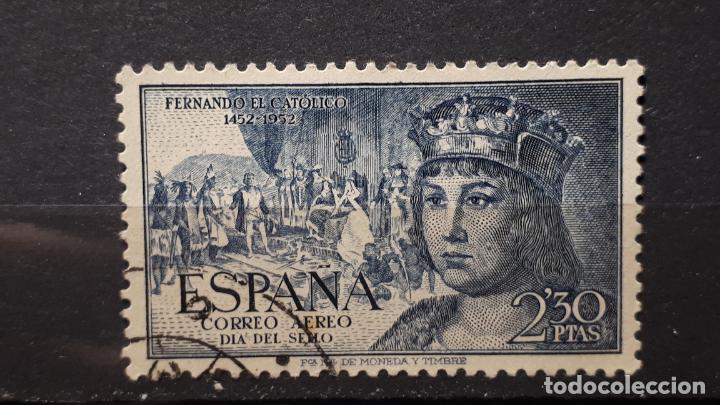 Sellos: ESPA&Ntilde;A. A&ntilde;o 1952. &deg;.Edifil 1115 - Foto 1