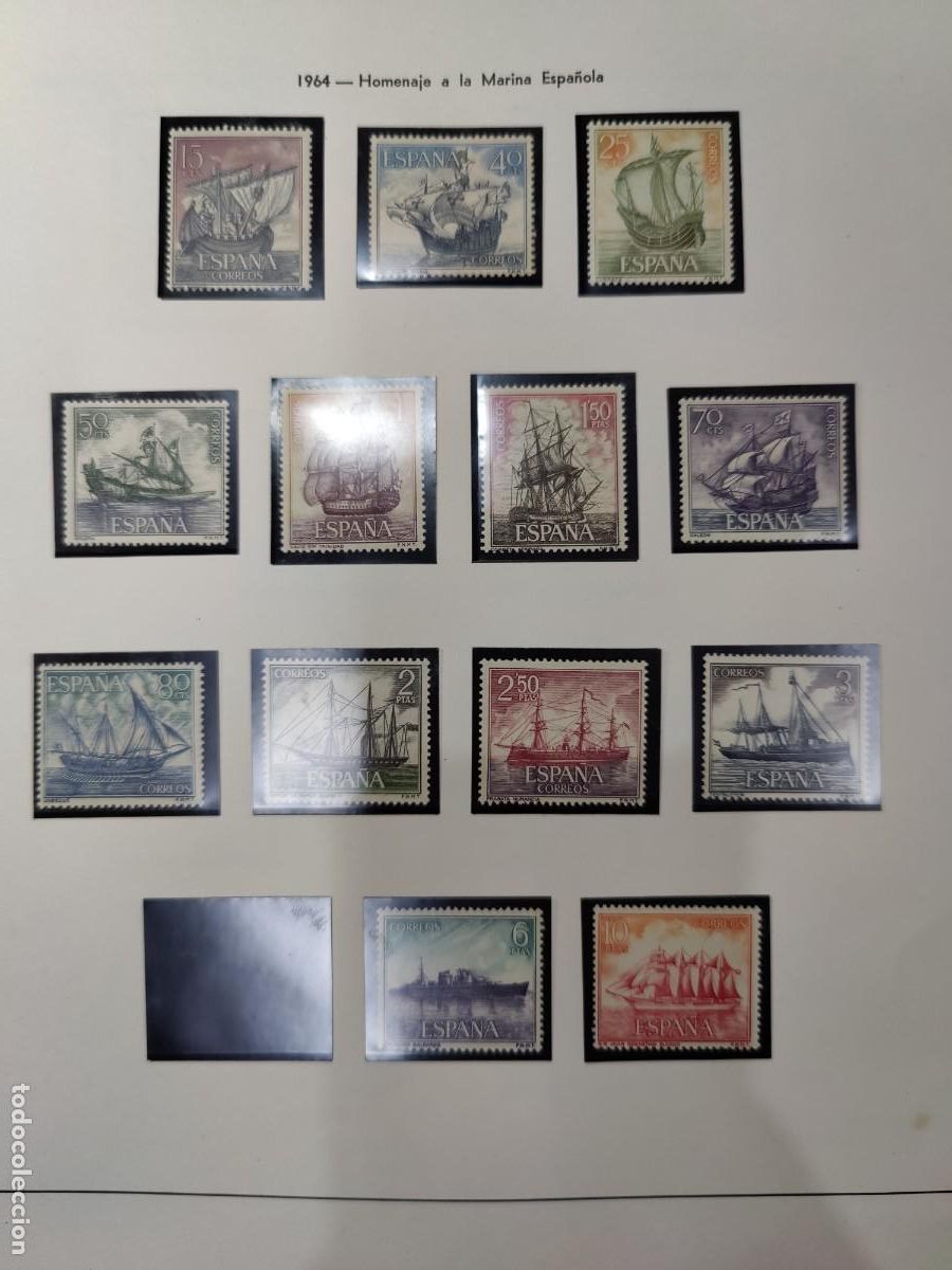 Sellos: Estuche con 325 sellos y colecciones completas - Foto 11