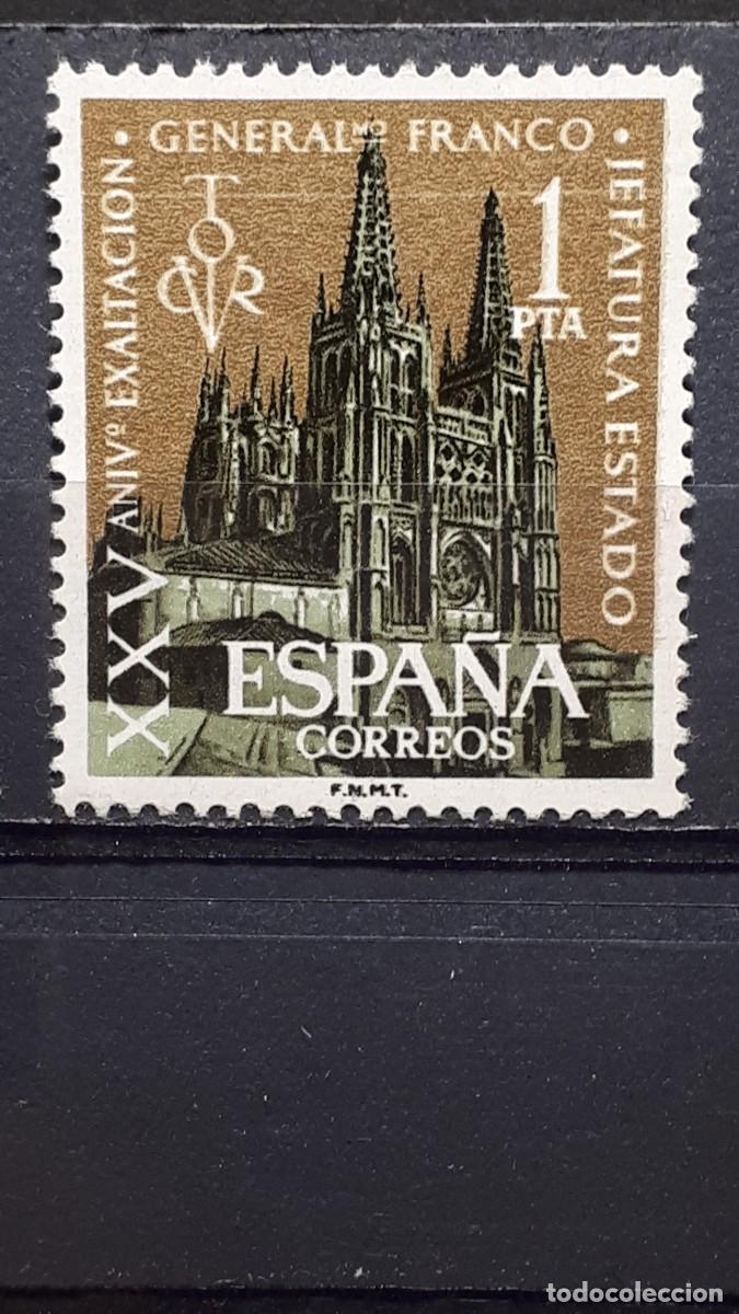 Sellos: ESPA&Ntilde;A. A&ntilde;o 1961 * *. EDIFIL 1373. VARIEDAD. - Foto 1