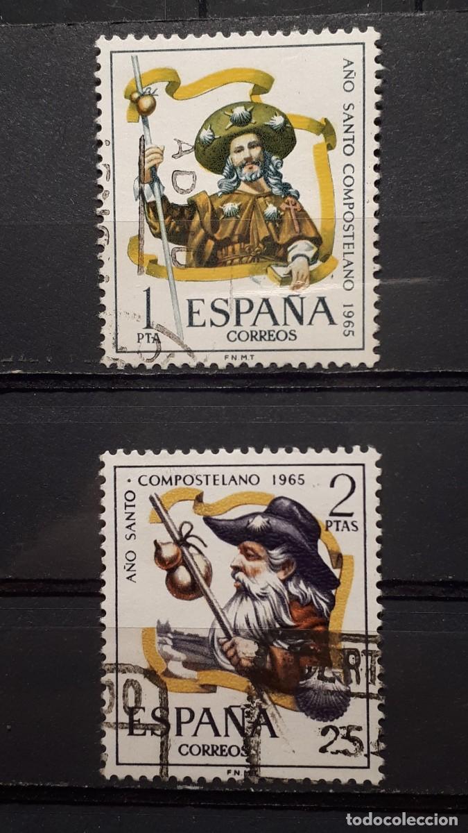 Sellos: ESPA&Ntilde;A. A&Ntilde;O 1965 &deg;. Edifil 1672/73 - Foto 1