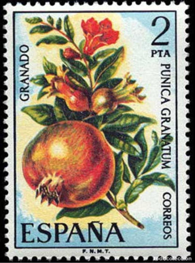 Sellos: ESPA&Ntilde;A 1975 - FLORA - GRANADO - EDIFIL 2255** - Foto 1