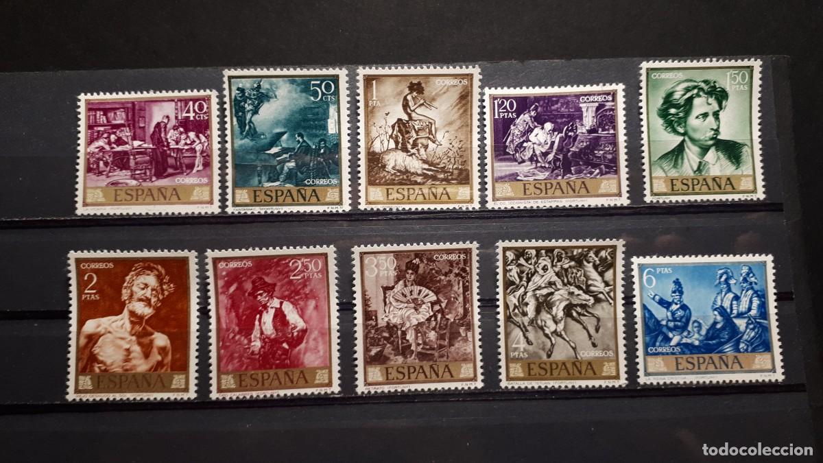 Sellos: ESPA&Ntilde;A. A&Ntilde;O 1968 *. Edifil 1854/63 - Foto 1