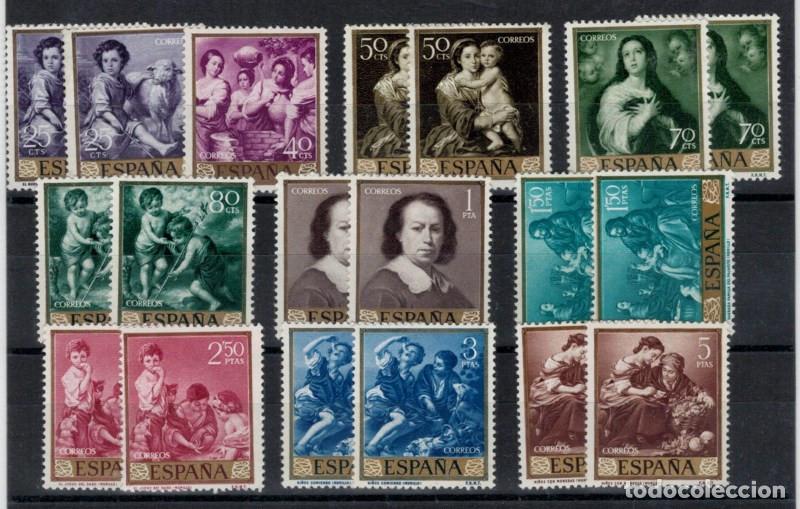 Sellos: AMS10918. 1960, 24 marzo. Bartolom&eacute; Esteban Murillo - Foto 1