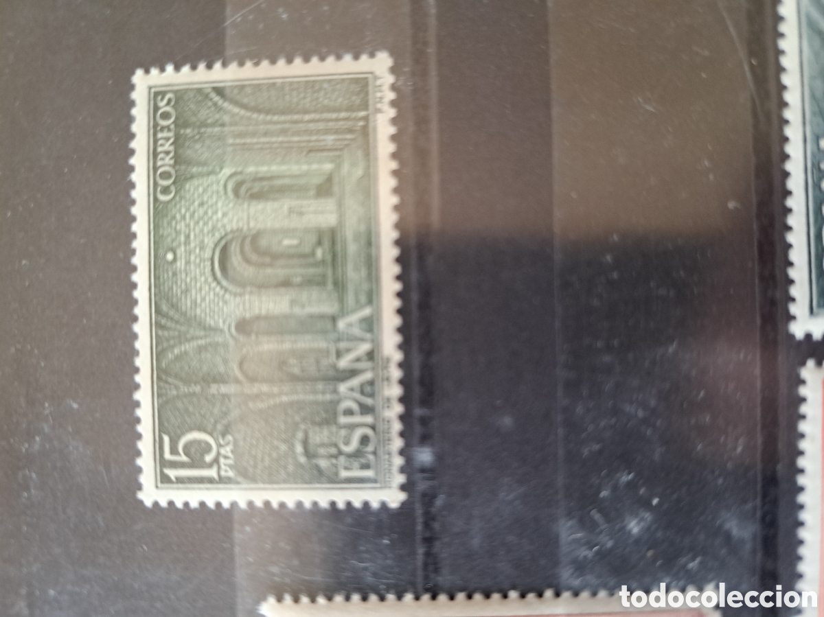 Sellos: Series Monasterios Leyre y Ripoll 1974 1970 - Foto 4