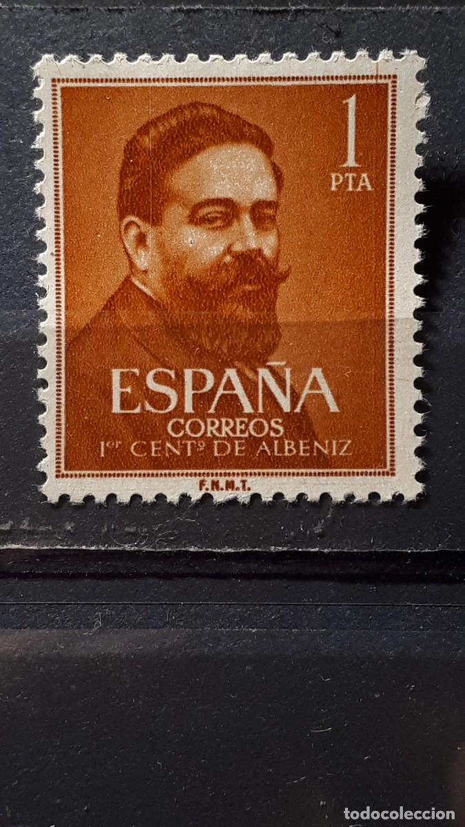 Sellos: ESPA&Ntilde;A. A&Ntilde;O 1960.** Edifil 1321 - Foto 1
