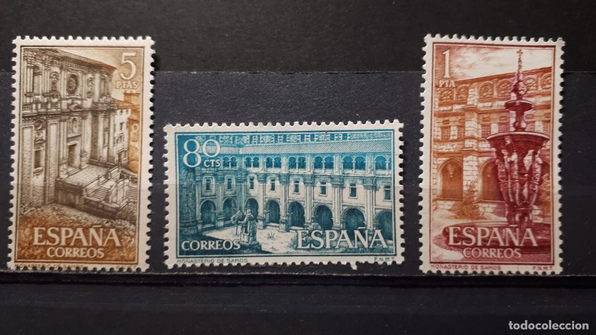 Sellos: Espa&ntilde;a 1960 ** Edifil 1322/24 - Foto 1