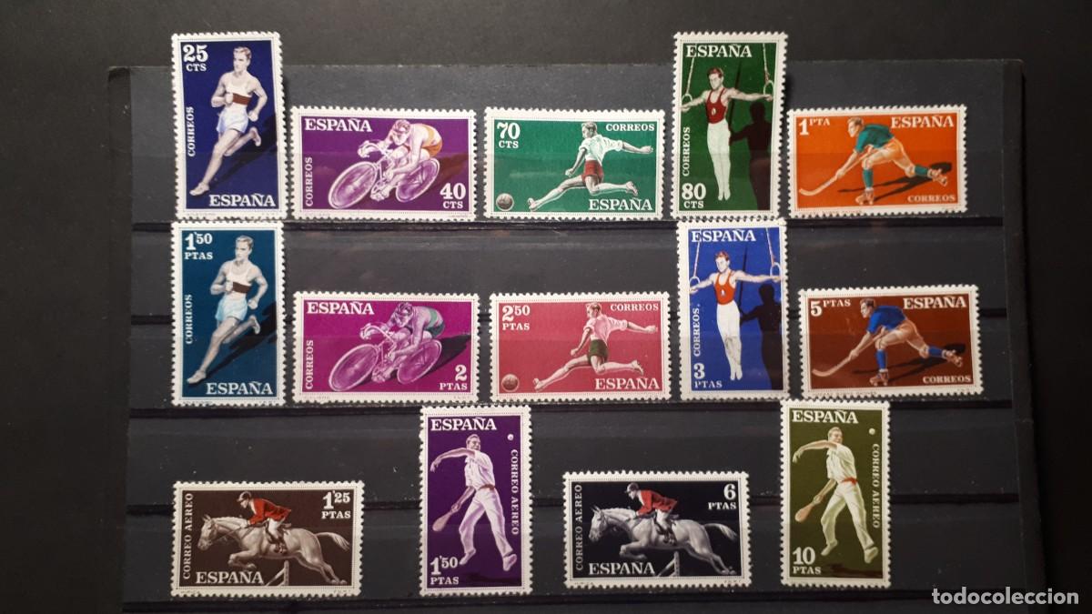 Sellos: Espa&ntilde;a */** A&ntilde;o 1960, Edifil.- 1306/19 - Foto 1