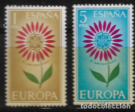 Timbres: II CENTENARIO - EUROPA - EDIFIL 1613 - 14 - 1964