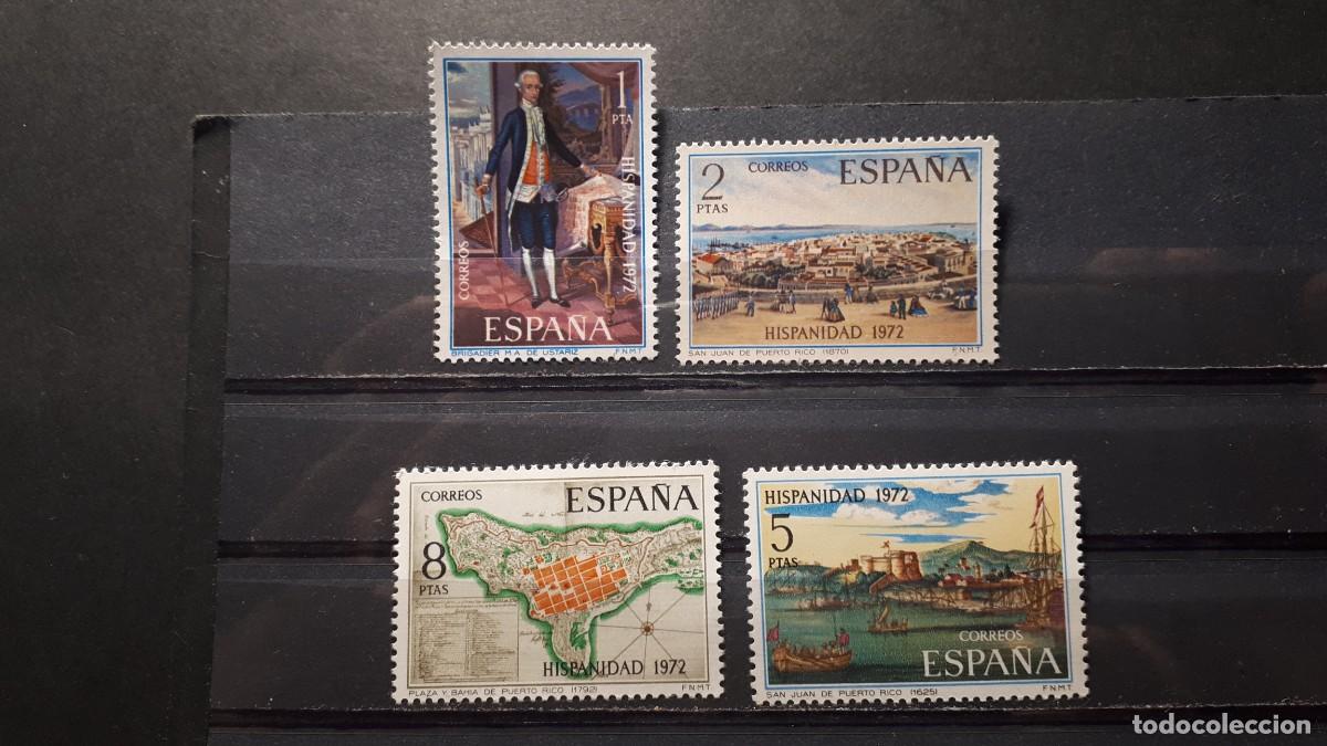 Sellos: ESPA&Ntilde;A A&Ntilde;O 1972 **. EDIFIL 2107/10 - Foto 1