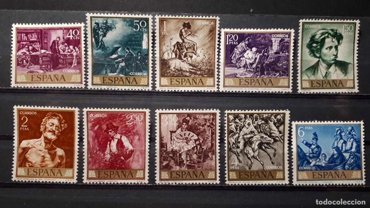 Sellos: ESPA&Ntilde;A A&Ntilde;O 1968. **. EDIFIL 1854/63 - Foto 1
