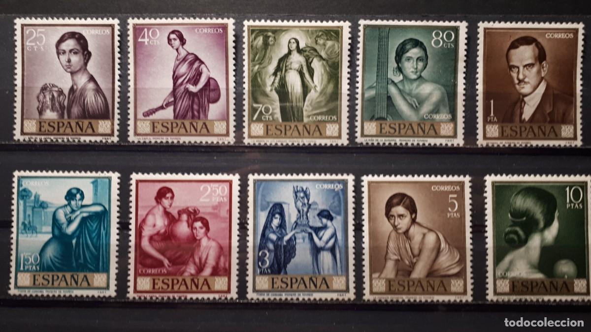 Sellos: ESPA&Ntilde;A A&Ntilde;O 1965. **. EDIFIL 1657/66 - Foto 1