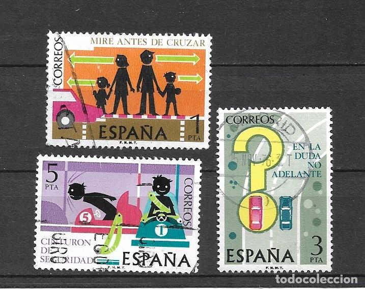 Sellos: Seguridad Vial. Espa&ntilde;a. emit. 6-4-1976 - Foto 1
