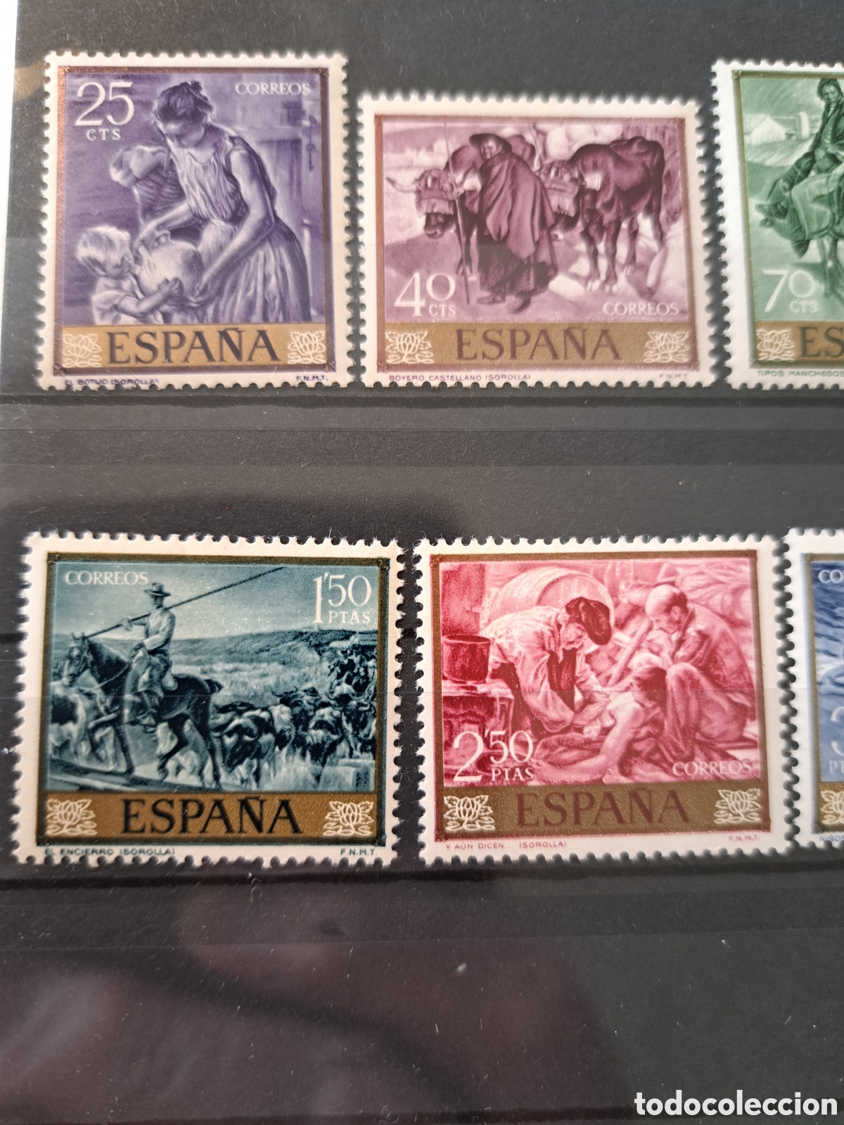 Sellos: Serie Joaqu&iacute;n Sorolla 1964 - Foto 2