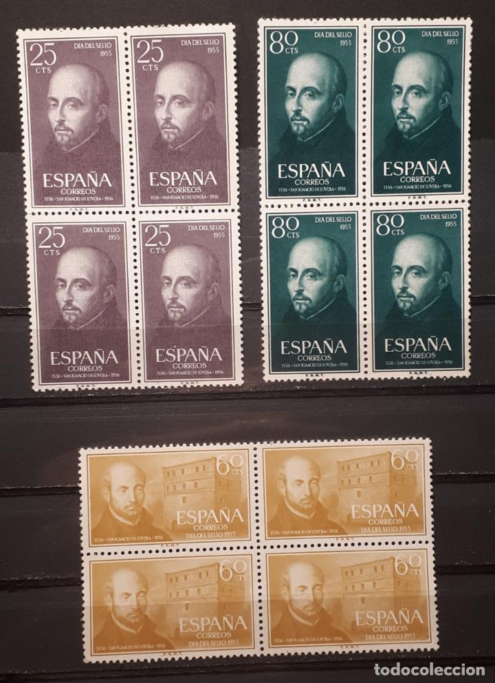 Sellos: ESPA&Ntilde;A. A&ntilde;o 1955.**. EDIFIL 1166/8 - Foto 1