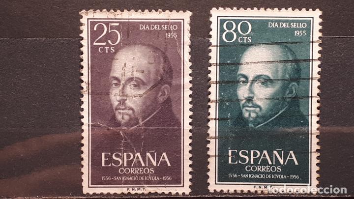 Sellos: ESPA&Ntilde;A. A&ntilde;o 1955.&deg;. EDIFIL 1166/8 - Foto 1