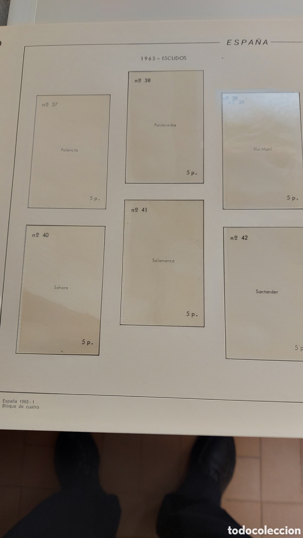 Timbres: 1965 Hojas Blok4 Completo