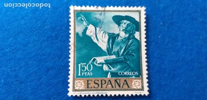 Sellos: EDIFIL 1423. Francisco de Zurbaran. 1962.