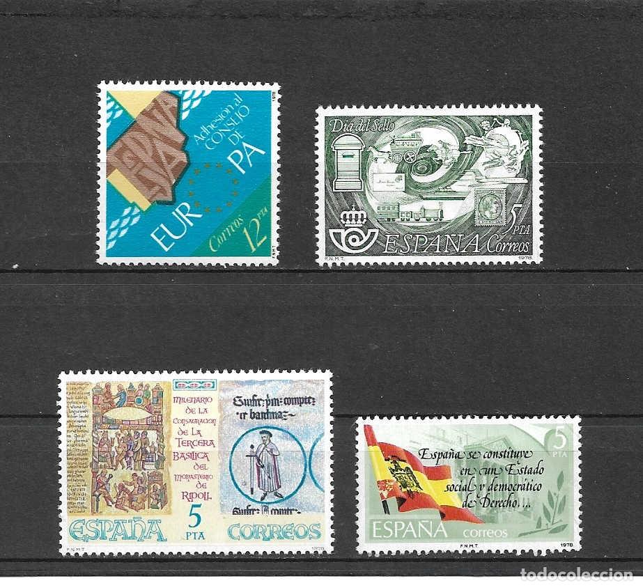 Sellos: 4 sellos diferentes de Espa&ntilde;a. emit. a&ntilde;o 1978 - Foto 1