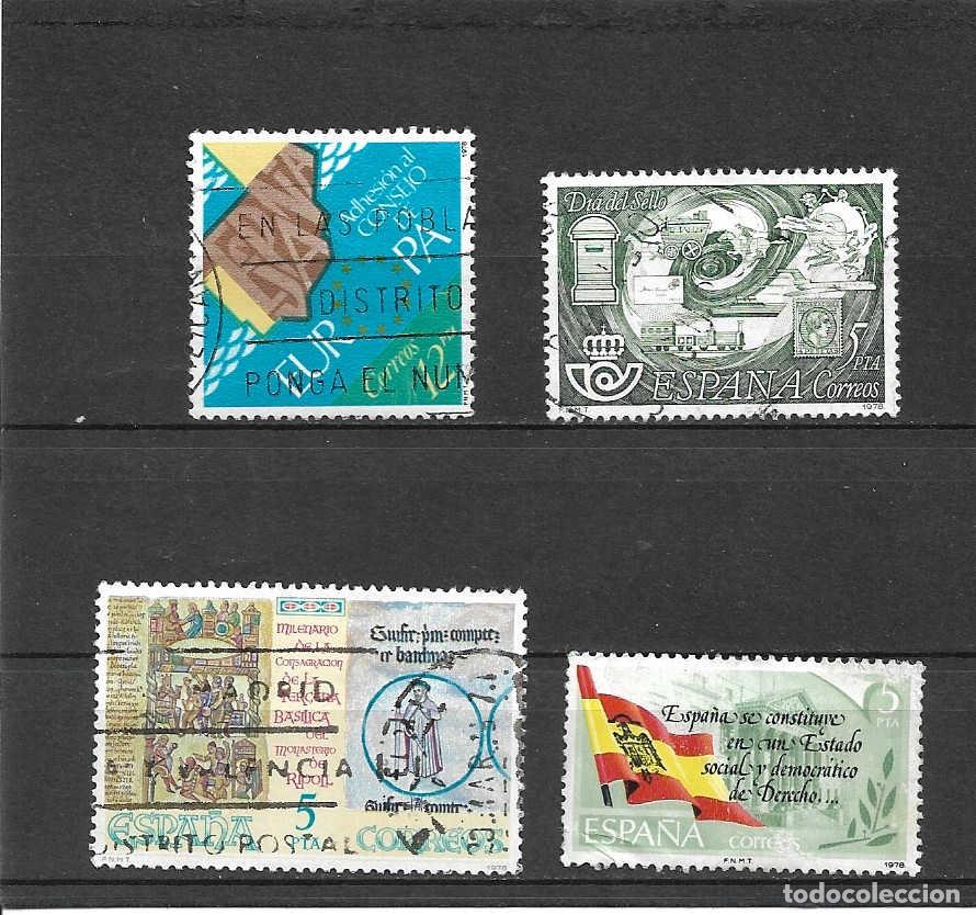 Sellos: 4 sellos diferentes de Espa&ntilde;a. emit. a&ntilde;o 1978 - Foto 1